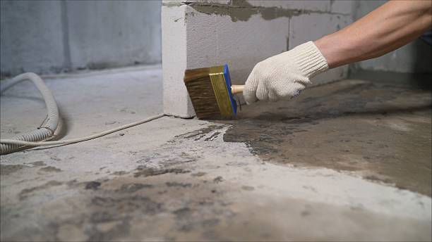SJ Waterproofing Pros Waterproofing coverage map for Oakland, TN and surrounding area